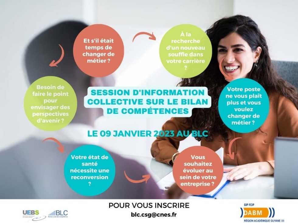 Information collective sur le Bilan de Compétences